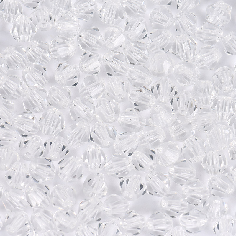 3mm glass diamond-shaped beads - Image 5