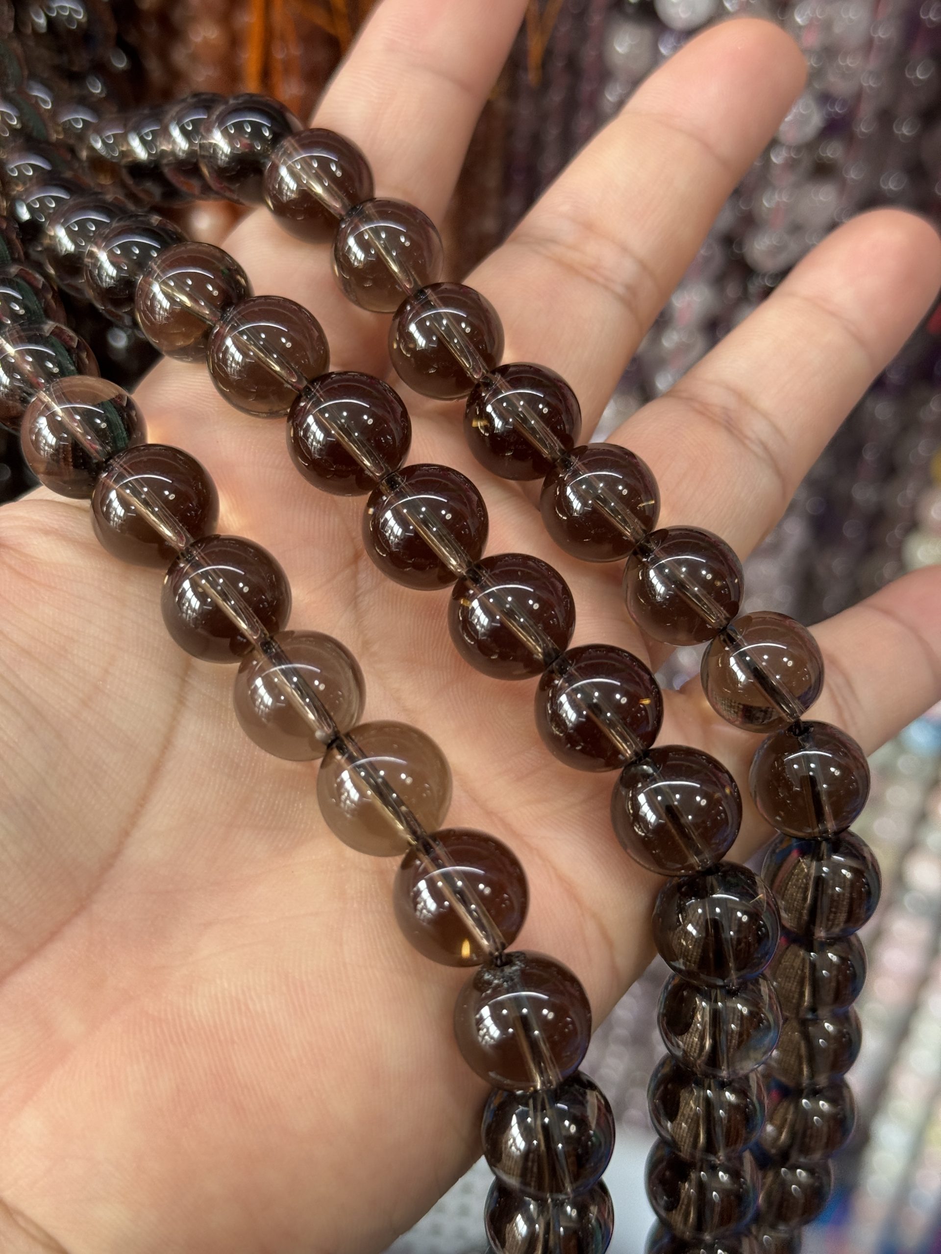 4-18mm Smoky Quartz Beads