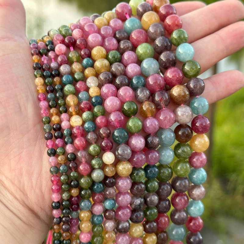 4-12mm 6*4mm 8*5mm Tourmaline beads