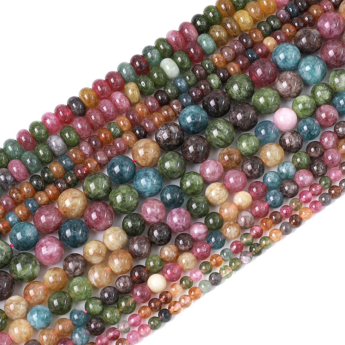 4-12mm 6*4mm 8*5mm Tourmaline beads - Image 3