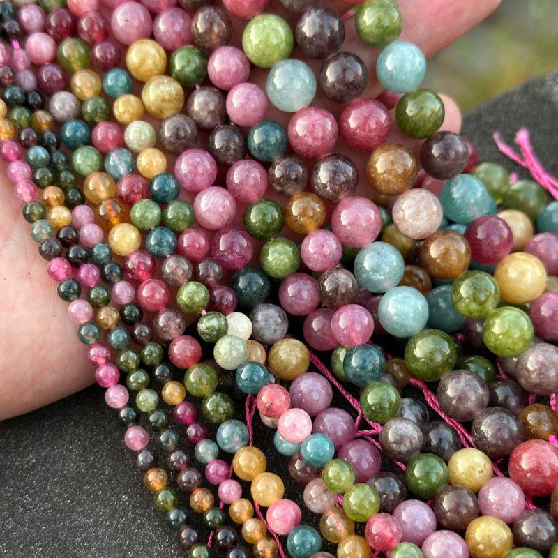 4-12mm 6*4mm 8*5mm Tourmaline beads - Image 4