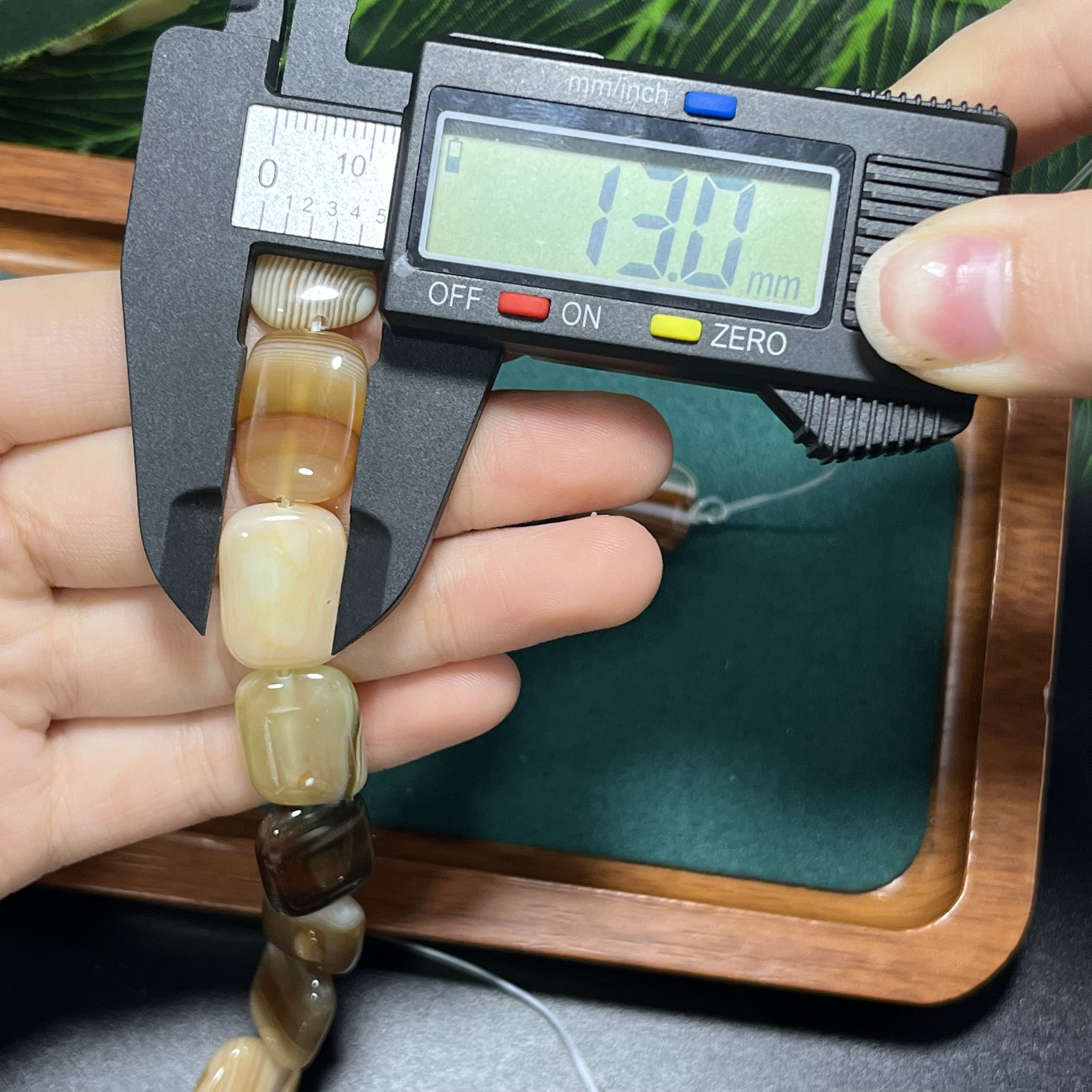 13*18mm agate square flat beads