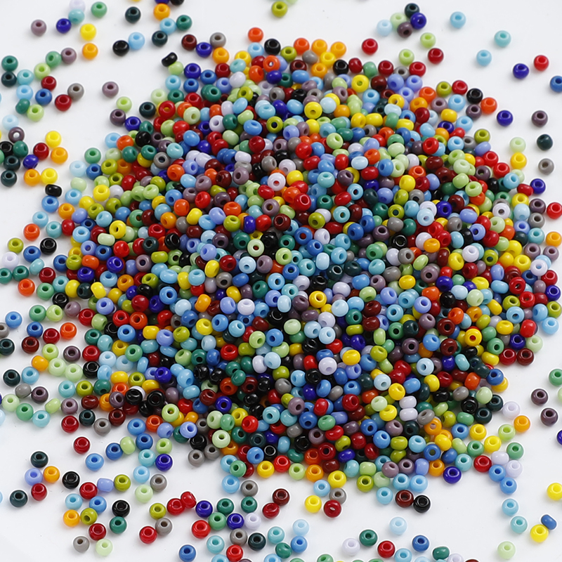 2mm acrylic rice beads