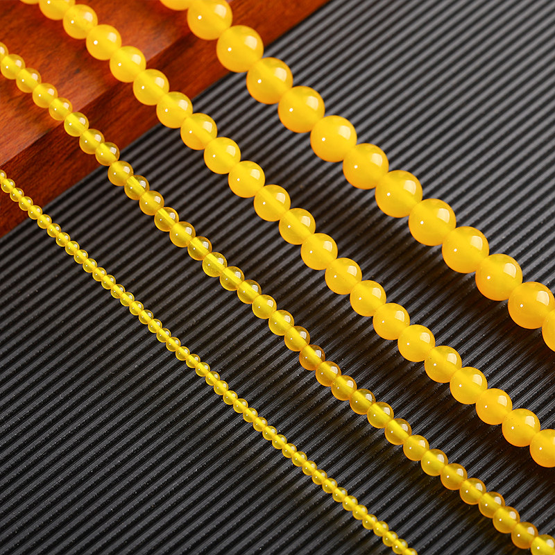 2-10mm black red yellow white green agate beads