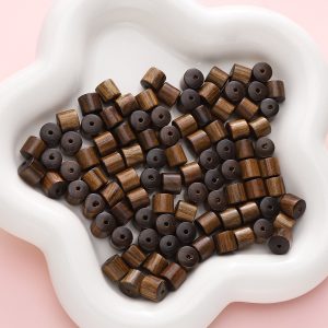 8*8mm Rosewood Barrel Beads