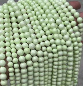 6–10mm Australian Lemon Turquoise Beads