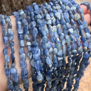 8*10mm Kyanite Irregular-Shaped Beads